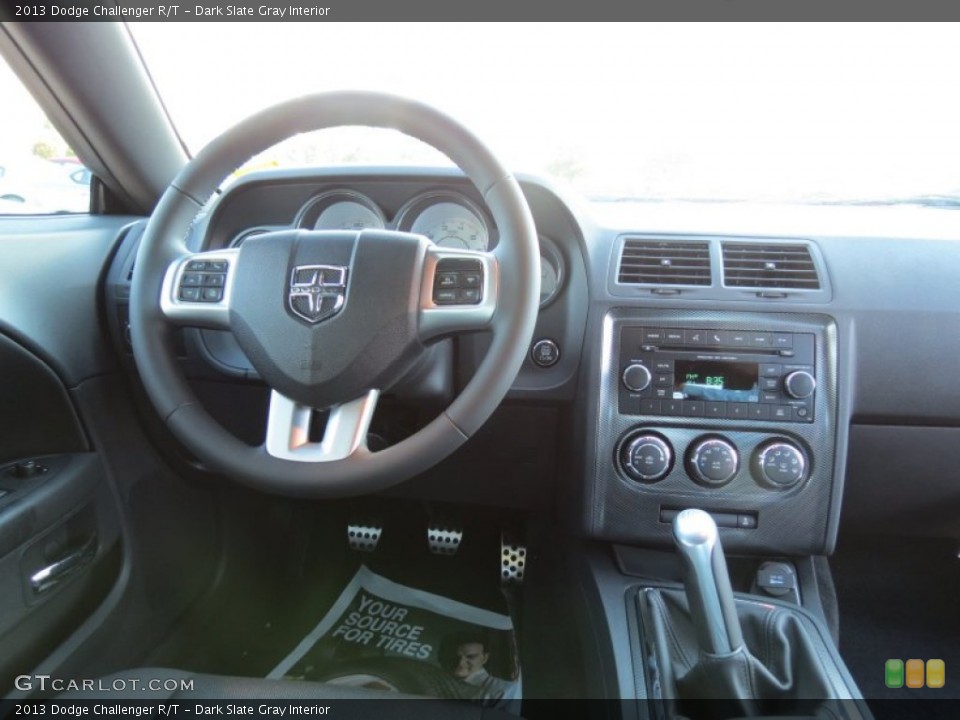 Dark Slate Gray Interior Dashboard for the 2013 Dodge Challenger R/T #70575471