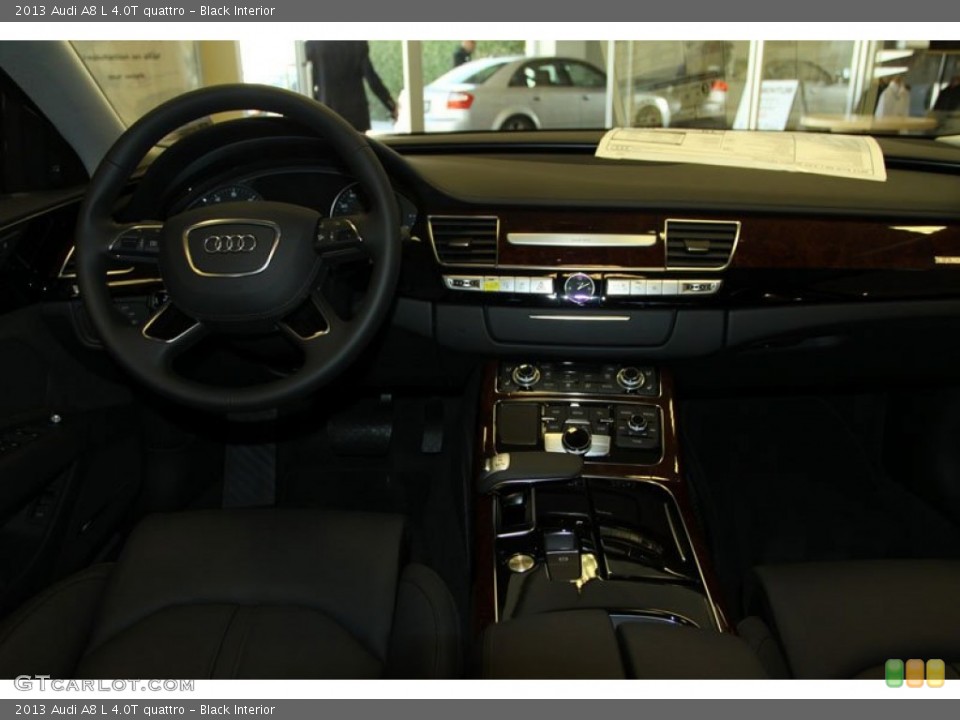 Black Interior Dashboard for the 2013 Audi A8 L 4.0T quattro #70577961