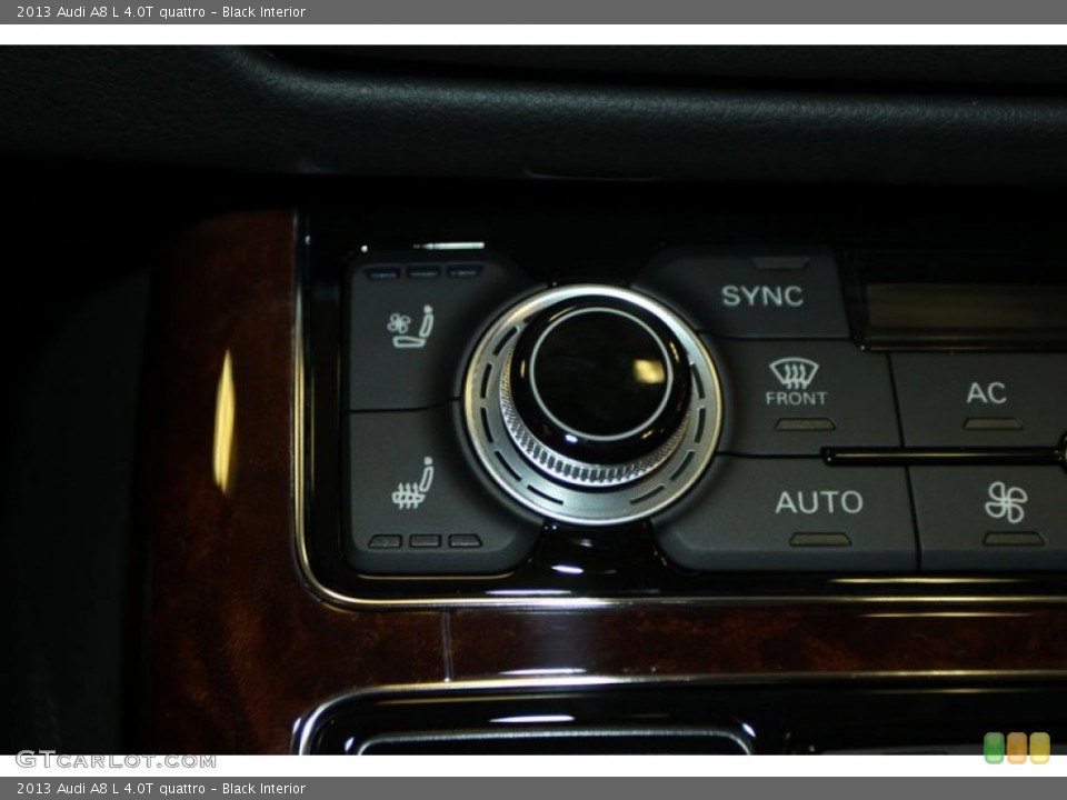 Black Interior Controls for the 2013 Audi A8 L 4.0T quattro #70578003