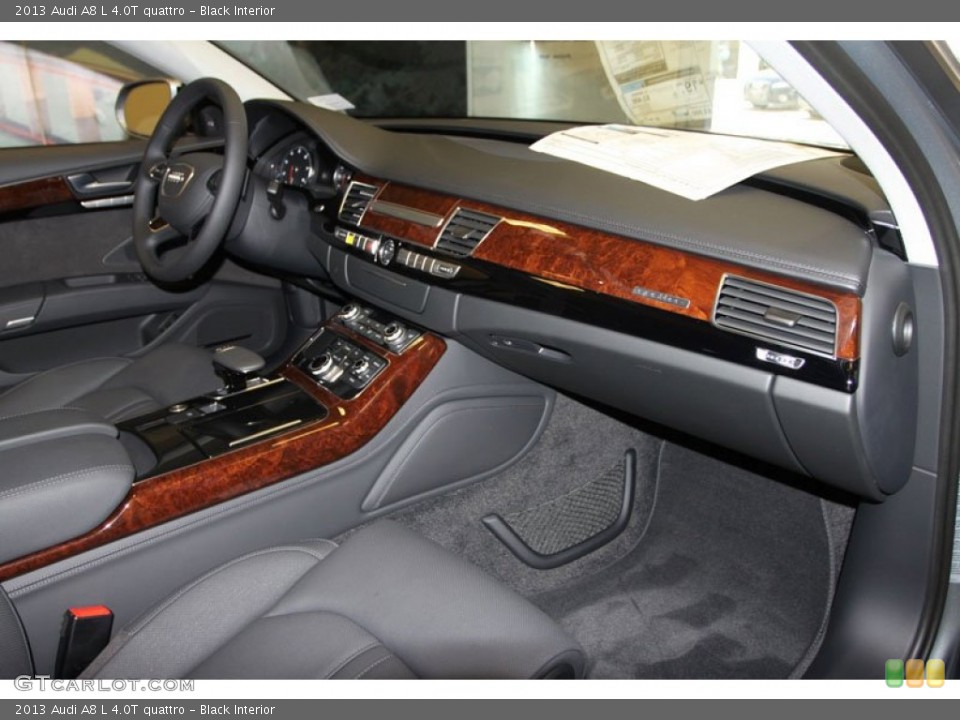 Black Interior Dashboard for the 2013 Audi A8 L 4.0T quattro #70578054