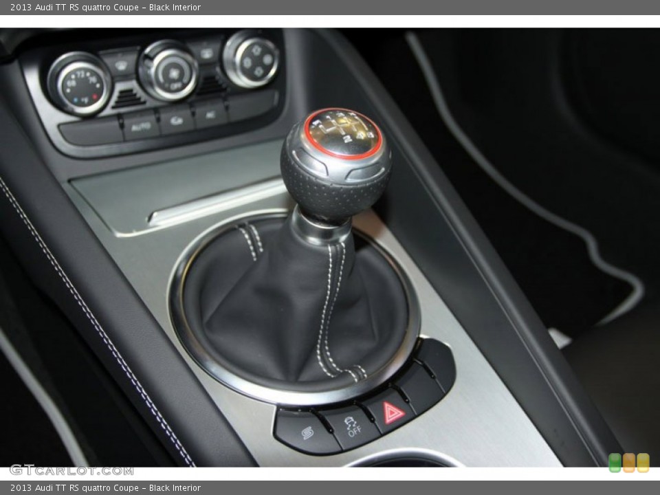 Black Interior Transmission for the 2013 Audi TT RS quattro Coupe #70578210