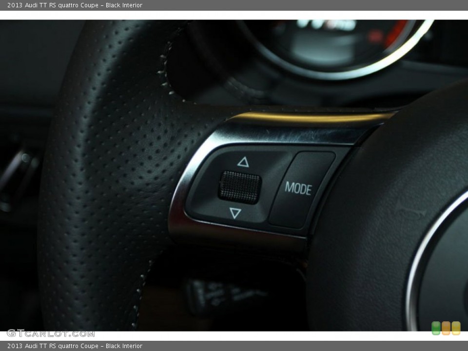 Black Interior Controls for the 2013 Audi TT RS quattro Coupe #70578228