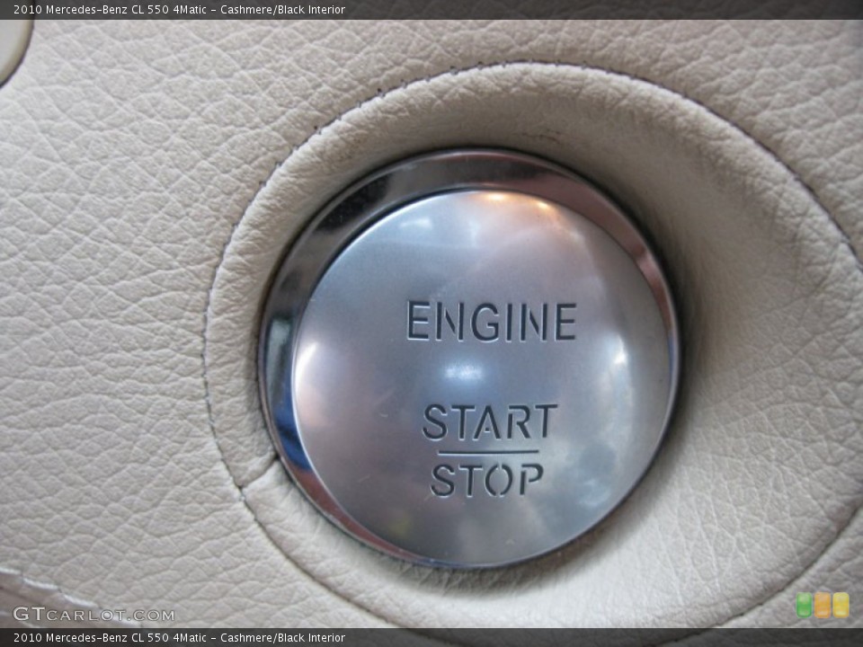 Cashmere/Black Interior Controls for the 2010 Mercedes-Benz CL 550 4Matic #70578234