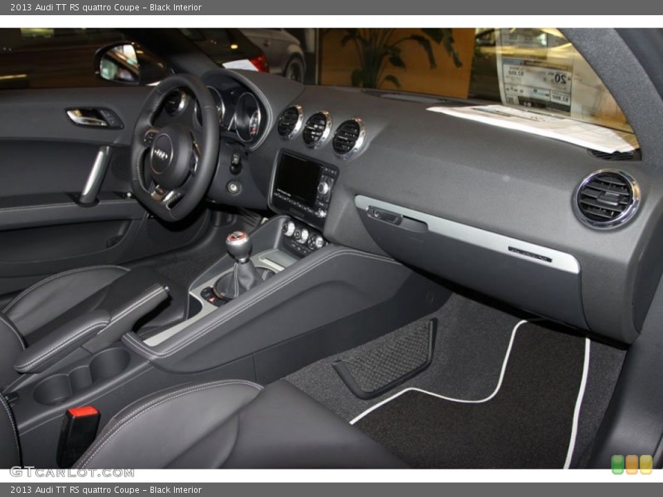 Black Interior Dashboard for the 2013 Audi TT RS quattro Coupe #70578258