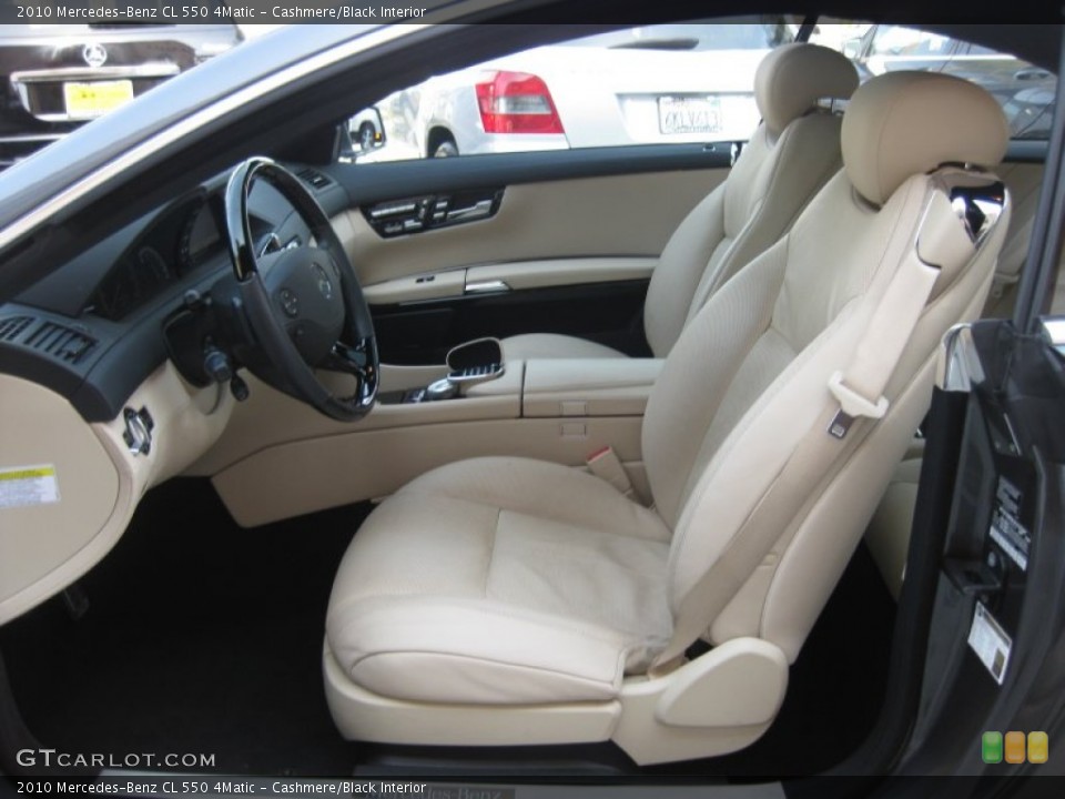 Cashmere/Black Interior Photo for the 2010 Mercedes-Benz CL 550 4Matic #70578264
