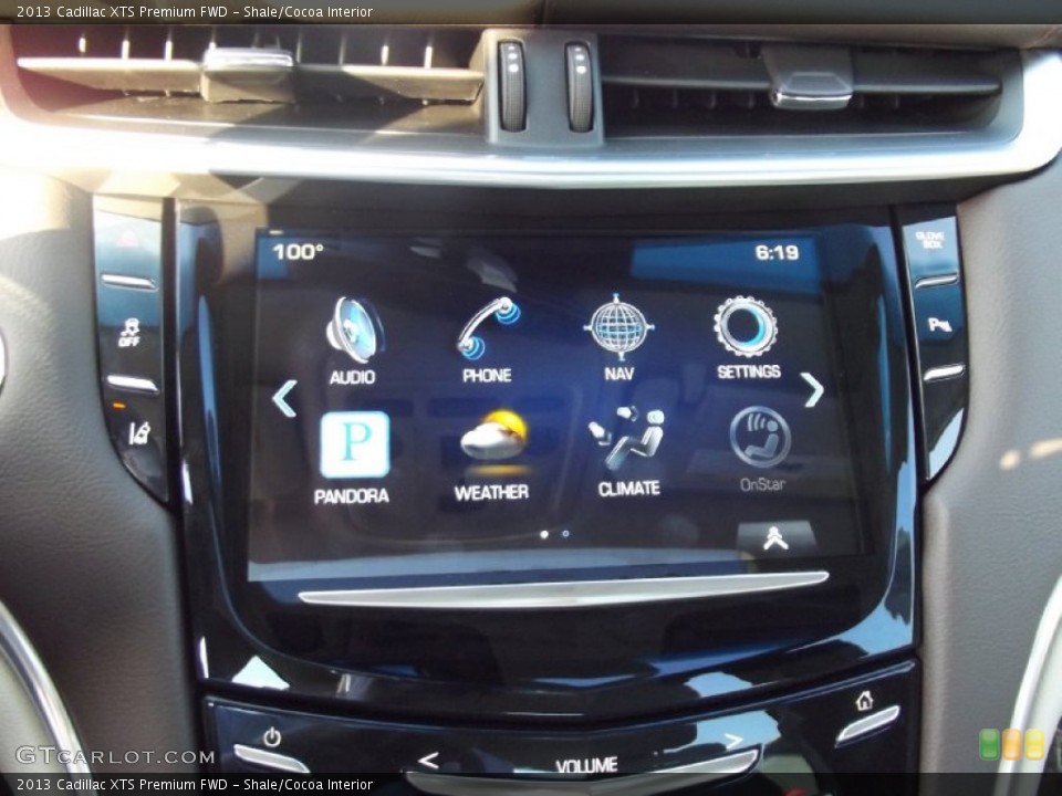 Shale/Cocoa Interior Controls for the 2013 Cadillac XTS Premium FWD #70579920