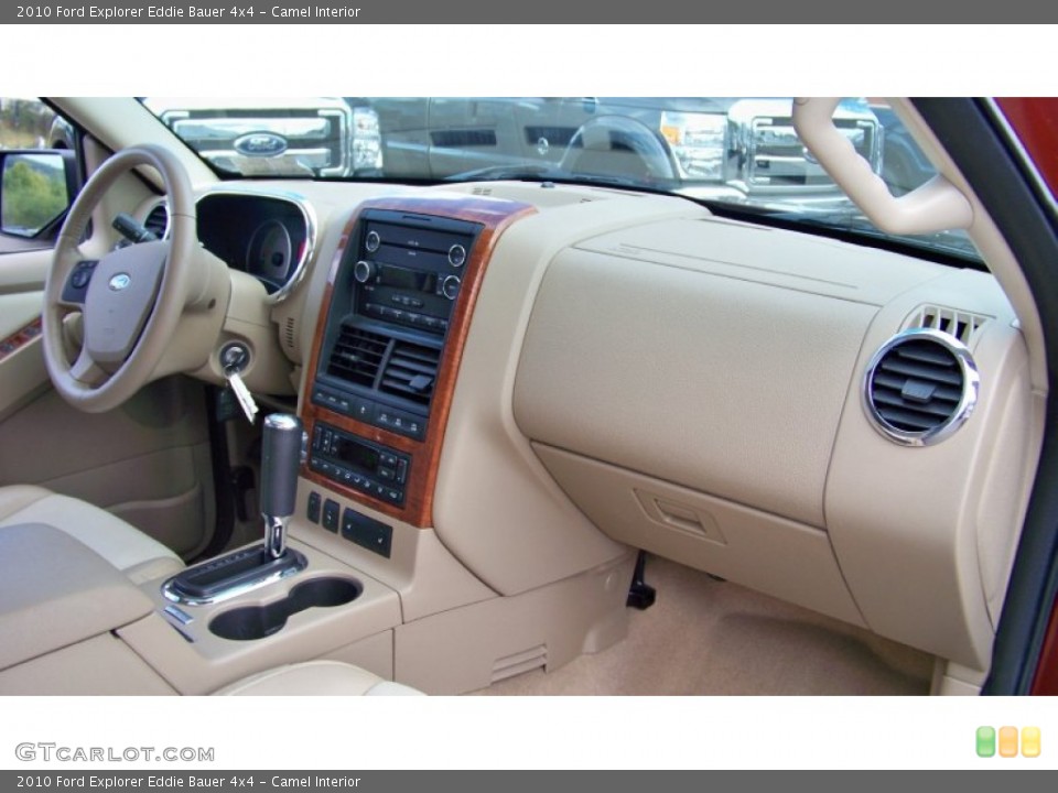 Camel Interior Dashboard for the 2010 Ford Explorer Eddie Bauer 4x4 #70581318