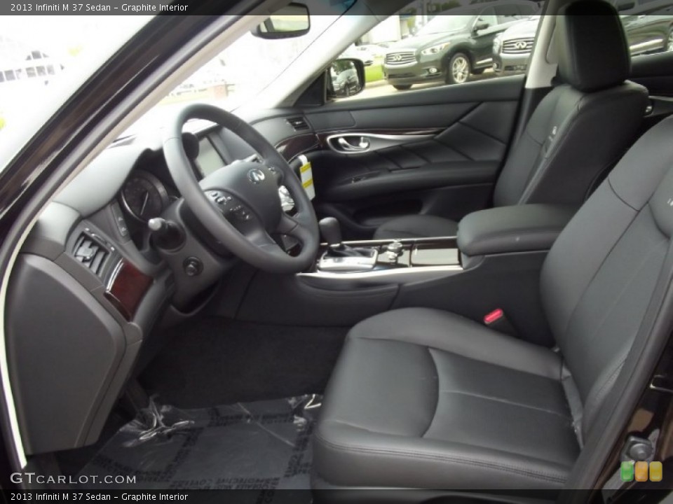 Graphite Interior Photo for the 2013 Infiniti M 37 Sedan #70582251