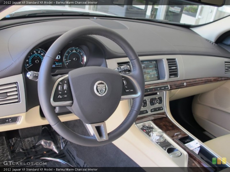 Barley/Warm Charcoal Interior Dashboard for the 2012 Jaguar XF  #70583222