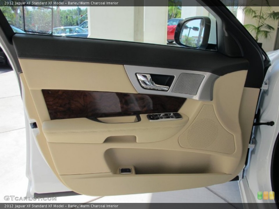 Barley/Warm Charcoal Interior Door Panel for the 2012 Jaguar XF  #70583229