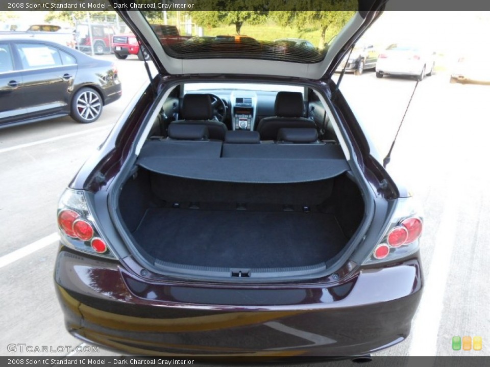 Dark Charcoal Gray Interior Trunk for the 2008 Scion tC  #70585571