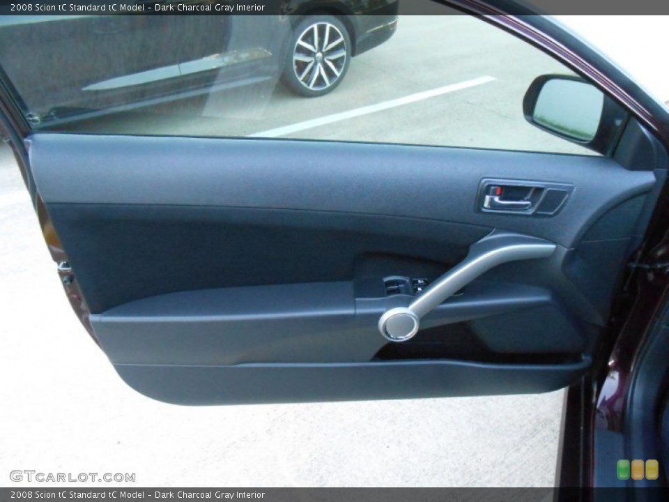 Dark Charcoal Gray Interior Door Panel for the 2008 Scion tC  #70585581