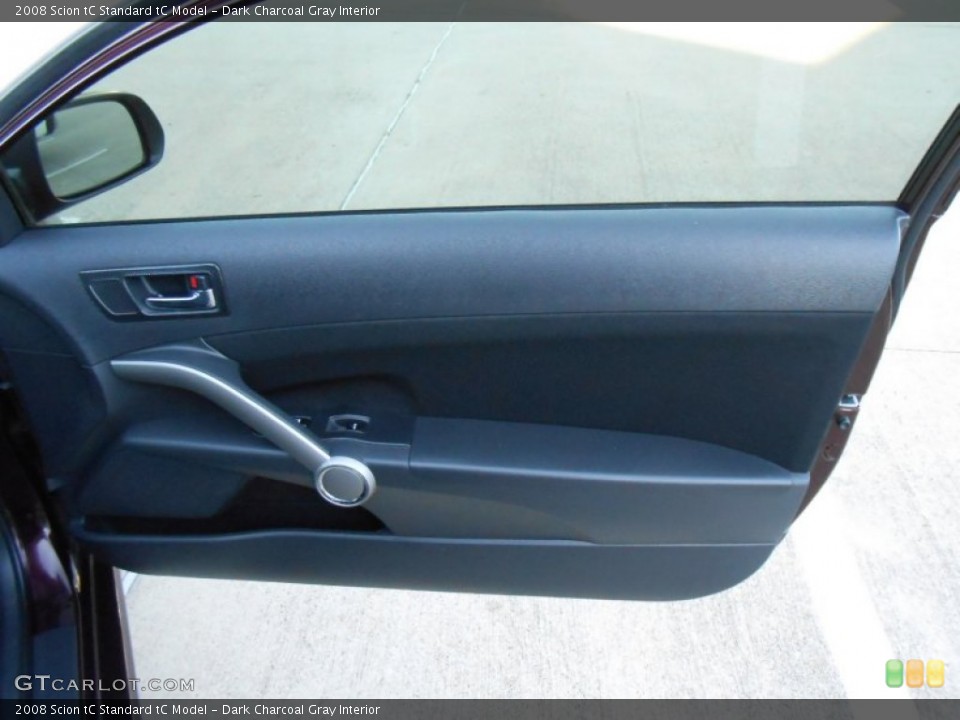 Dark Charcoal Gray Interior Door Panel for the 2008 Scion tC  #70585608