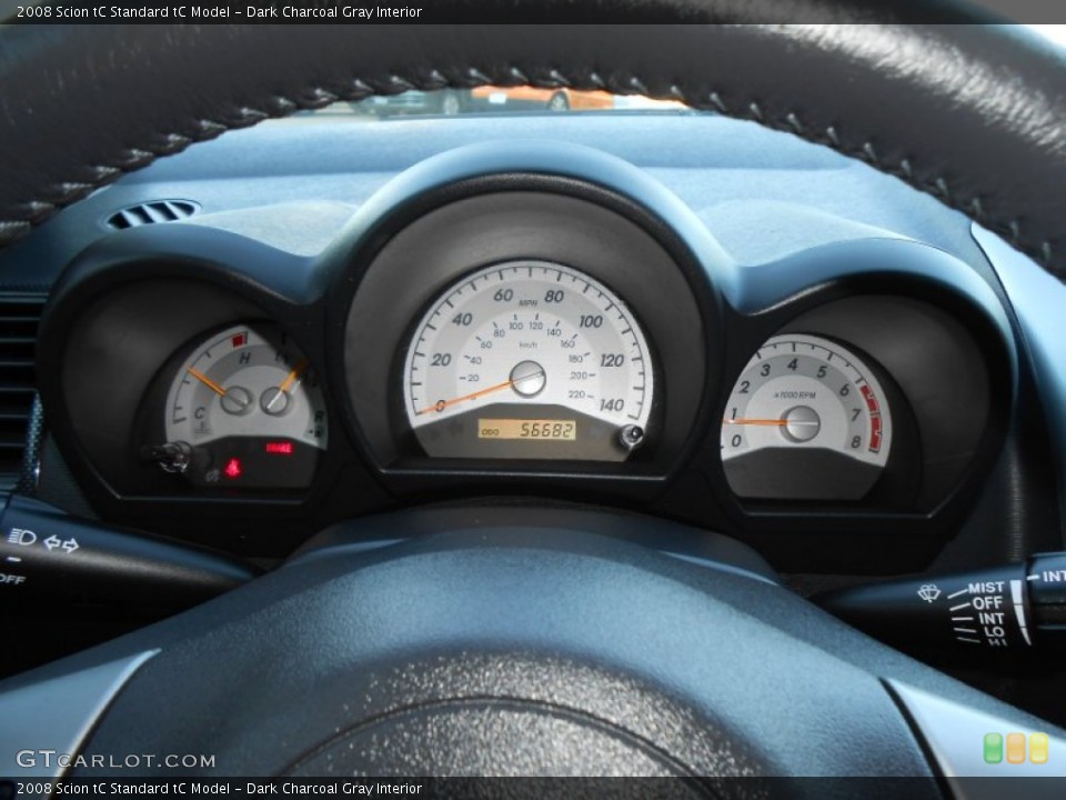 Dark Charcoal Gray Interior Gauges for the 2008 Scion tC  #70585674