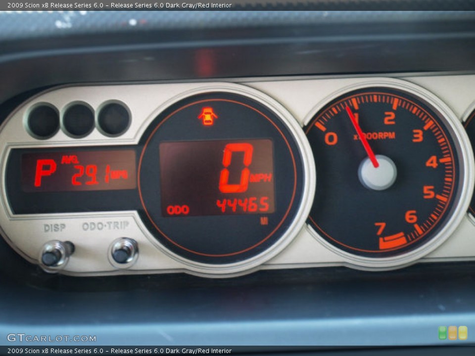 Release Series 6.0 Dark Gray/Red Interior Gauges for the 2009 Scion xB Release Series 6.0 #70588488