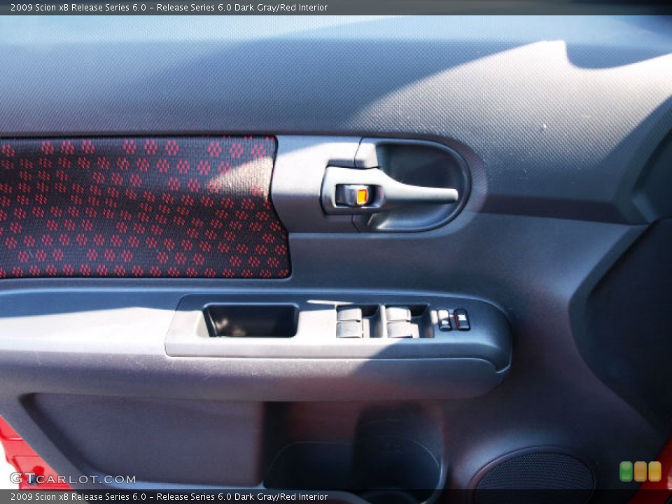 Release Series 6.0 Dark Gray/Red Interior Door Panel for the 2009 Scion xB Release Series 6.0 #70588506