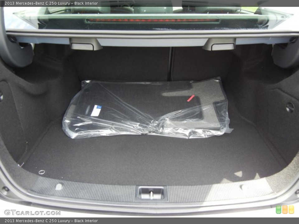 Black Interior Trunk for the 2013 Mercedes-Benz C 250 Luxury #70589469
