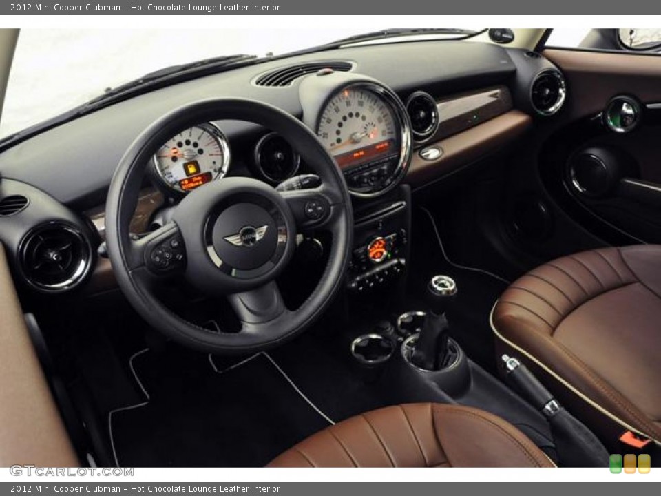 Hot Chocolate Lounge Leather Interior Photo for the 2012 Mini Cooper Clubman #70591236