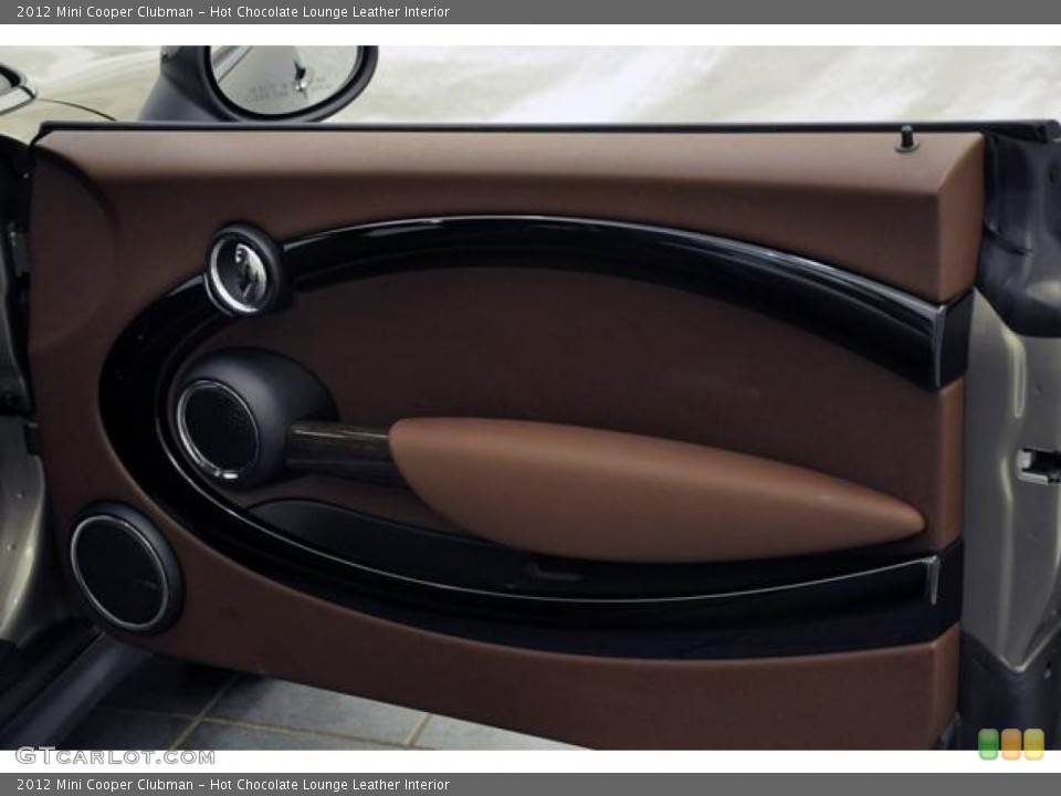 Hot Chocolate Lounge Leather Interior Door Panel for the 2012 Mini Cooper Clubman #70591308