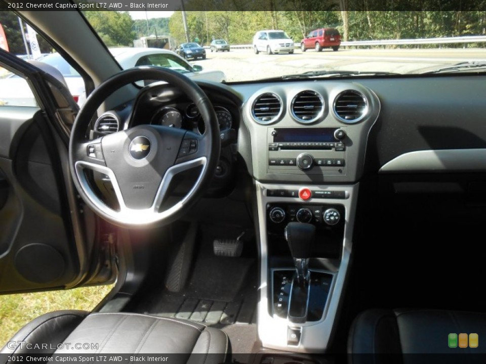 Black Interior Dashboard for the 2012 Chevrolet Captiva Sport LTZ AWD #70594272