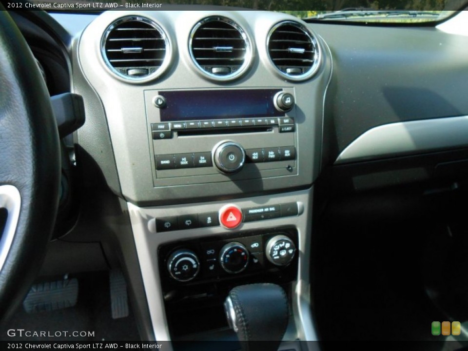 Black Interior Controls for the 2012 Chevrolet Captiva Sport LTZ AWD #70594293