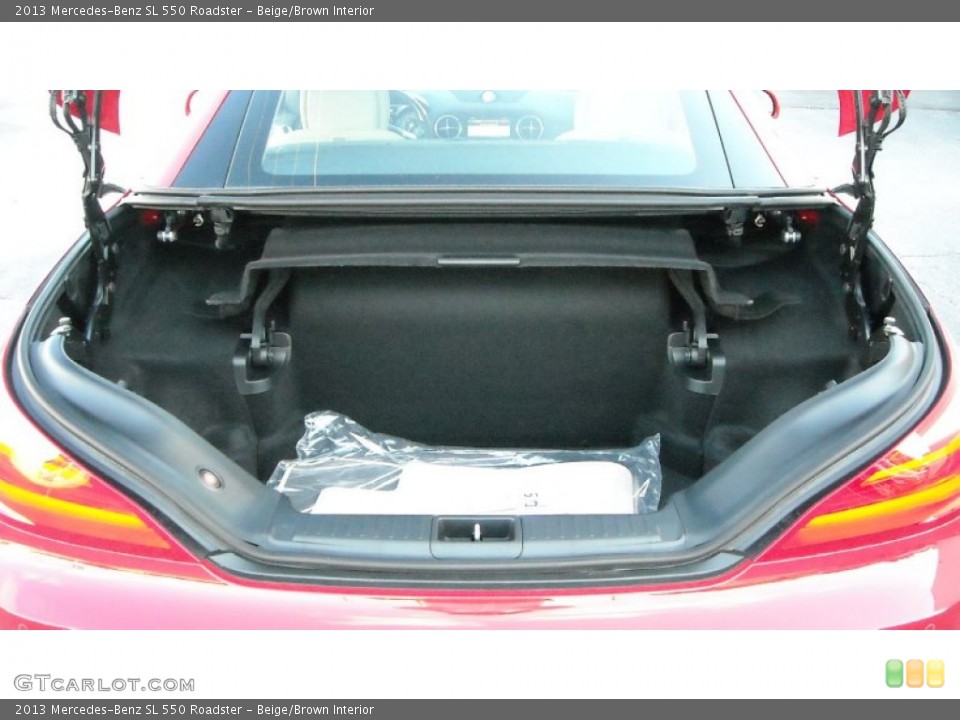 Beige/Brown Interior Trunk for the 2013 Mercedes-Benz SL 550 Roadster #70594629