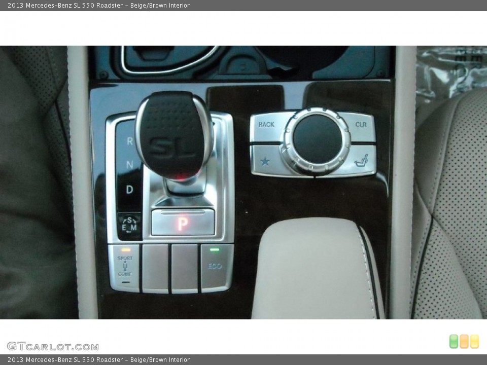 Beige/Brown Interior Transmission for the 2013 Mercedes-Benz SL 550 Roadster #70594802