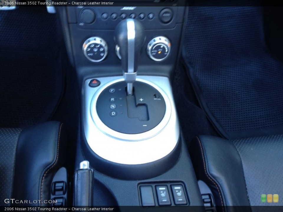 Charcoal Leather Interior Transmission for the 2006 Nissan 350Z Touring Roadster #70595441