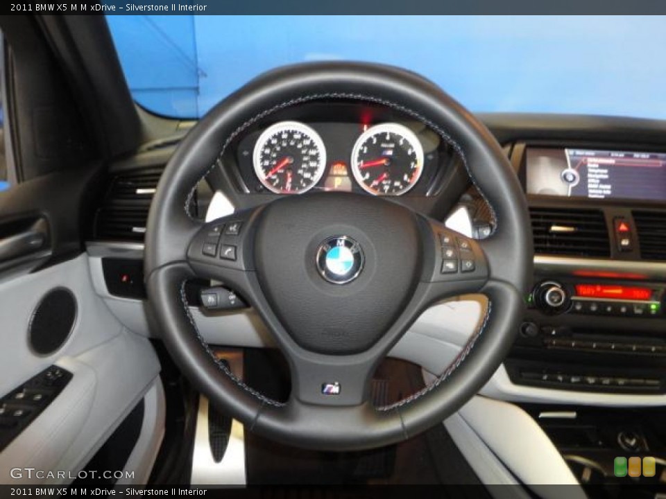 Silverstone II Interior Steering Wheel for the 2011 BMW X5 M M xDrive #70600104