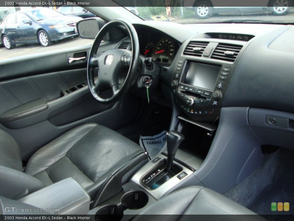 Black Interior Photo for the 2003 Honda Accord EX-L Sedan #70602708