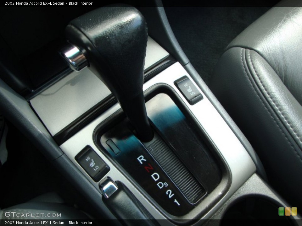 Black Interior Transmission for the 2003 Honda Accord EX-L Sedan #70602810