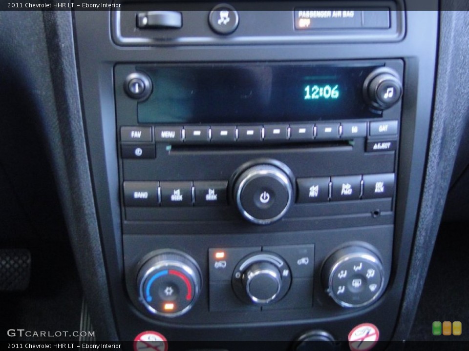 Ebony Interior Audio System for the 2011 Chevrolet HHR LT #70604070