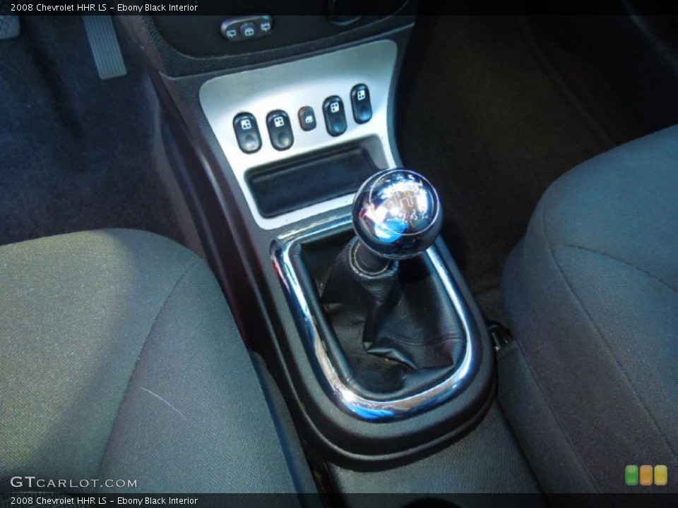 Ebony Black Interior Transmission for the 2008 Chevrolet HHR LS #70609934