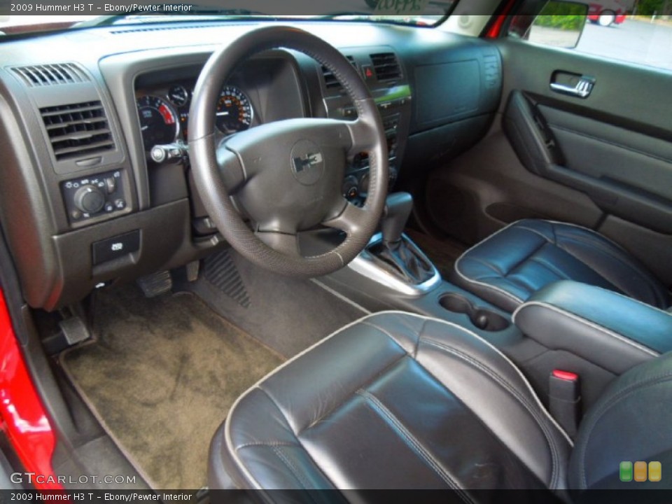 Ebony/Pewter Interior Prime Interior for the 2009 Hummer H3 T #70611933