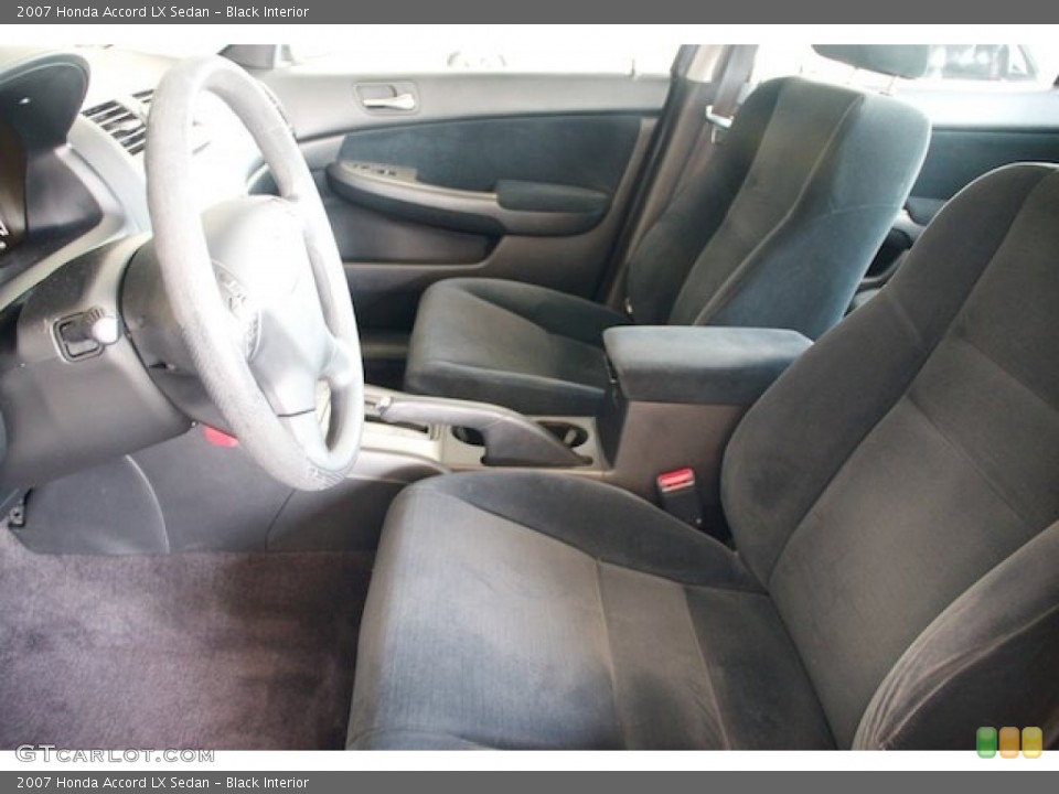 Black Interior Photo for the 2007 Honda Accord LX Sedan #70612221