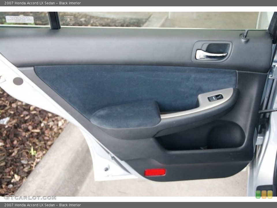 Black Interior Door Panel for the 2007 Honda Accord LX Sedan #70612356