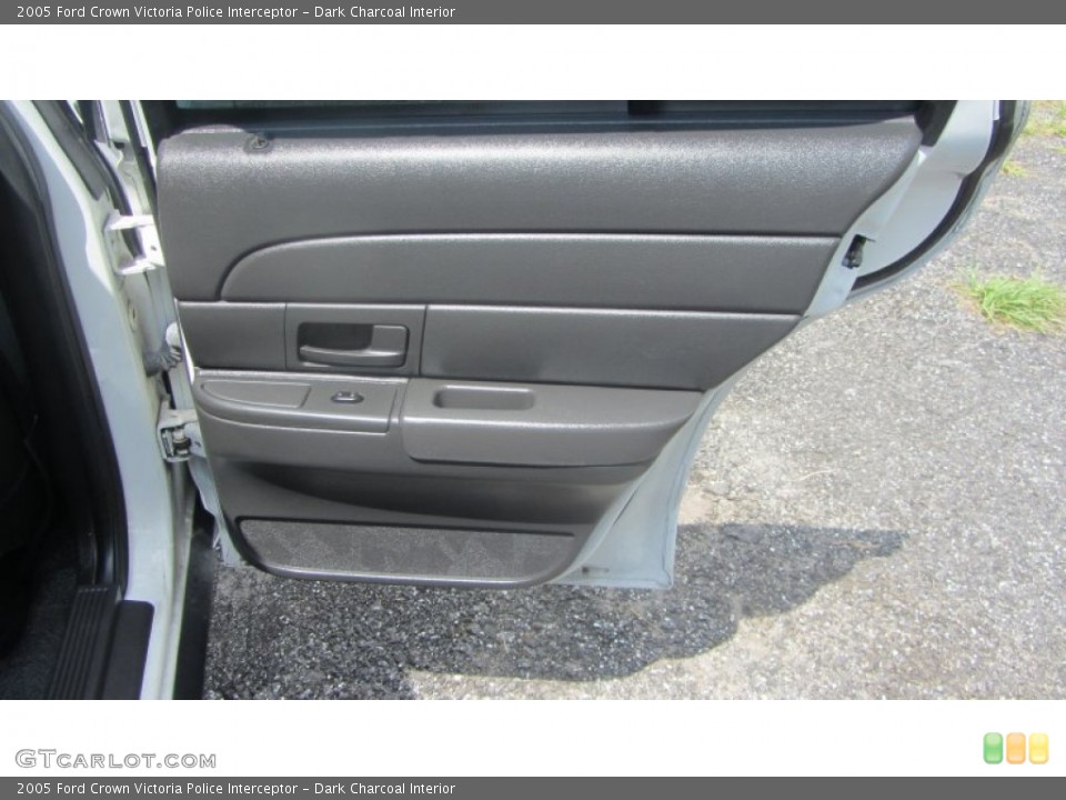 Dark Charcoal Interior Door Panel for the 2005 Ford Crown Victoria Police Interceptor #70614237