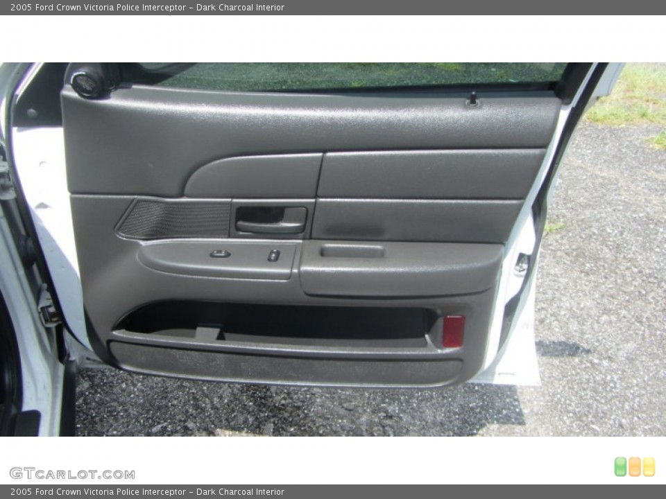 Dark Charcoal Interior Door Panel for the 2005 Ford Crown Victoria Police Interceptor #70614240