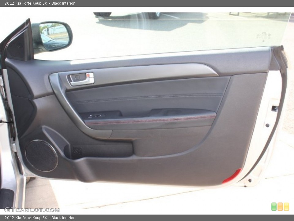 Black Interior Door Panel for the 2012 Kia Forte Koup SX #70622635