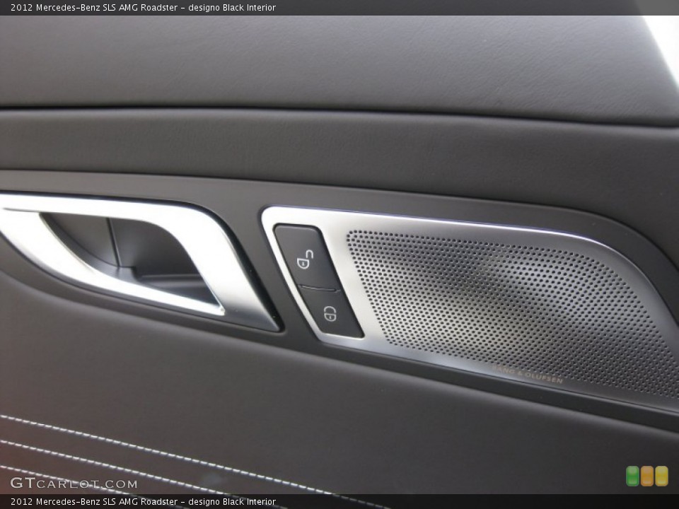 designo Black Interior Controls for the 2012 Mercedes-Benz SLS AMG Roadster #70625452