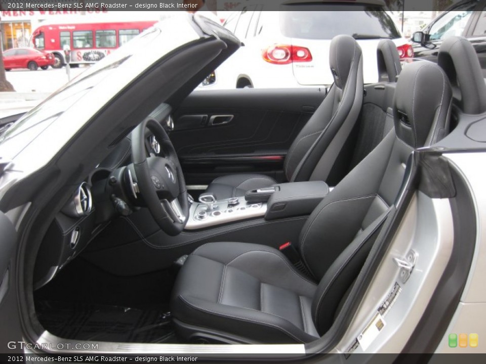designo Black Interior Photo for the 2012 Mercedes-Benz SLS AMG Roadster #70625563
