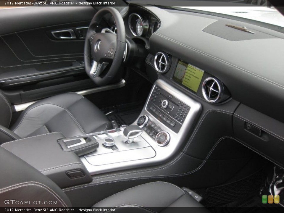 designo Black Interior Photo for the 2012 Mercedes-Benz SLS AMG Roadster #70625581