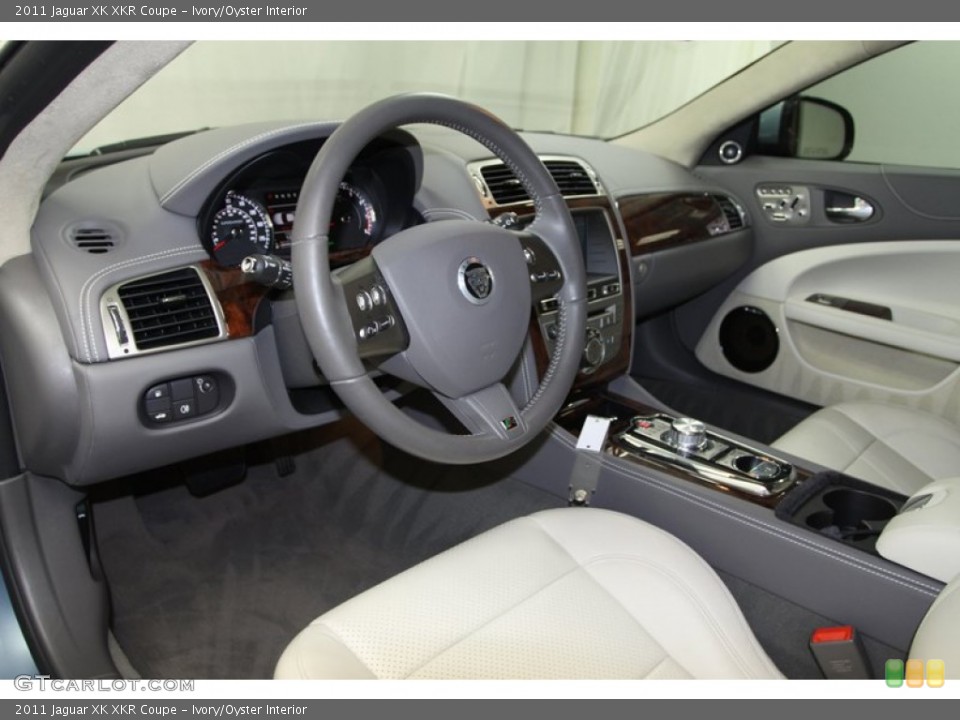 Ivory/Oyster 2011 Jaguar XK Interiors