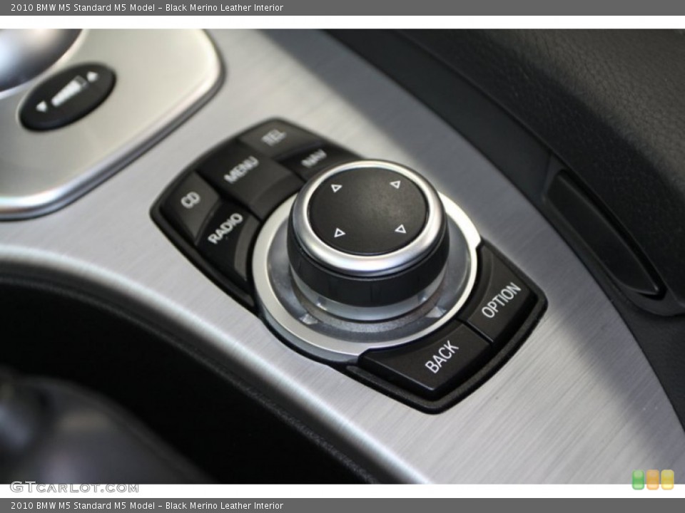 Black Merino Leather Interior Controls for the 2010 BMW M5  #70630369