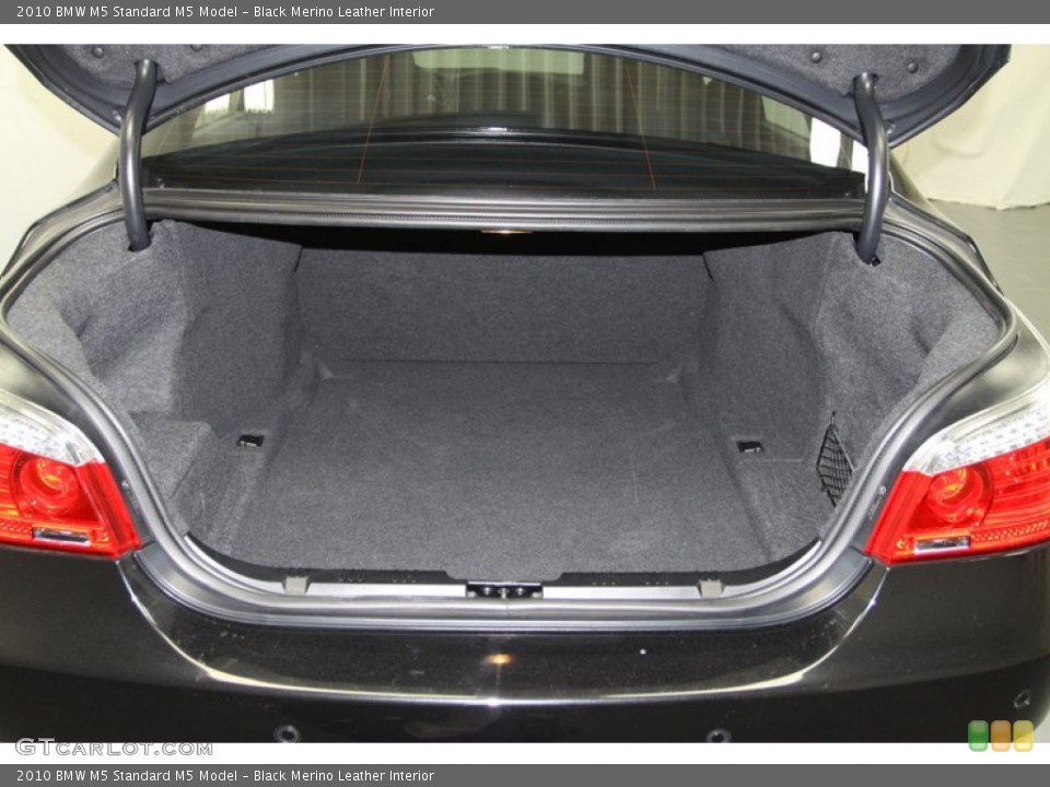 Black Merino Leather Interior Trunk for the 2010 BMW M5  #70630408
