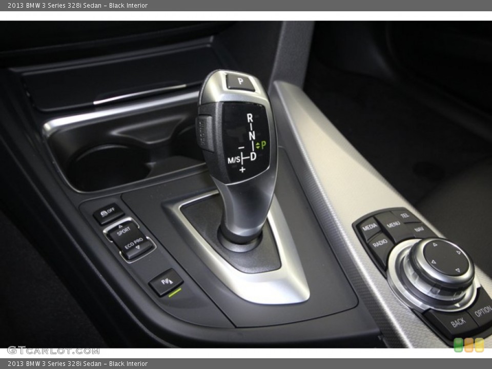 Black Interior Transmission for the 2013 BMW 3 Series 328i Sedan #70631416