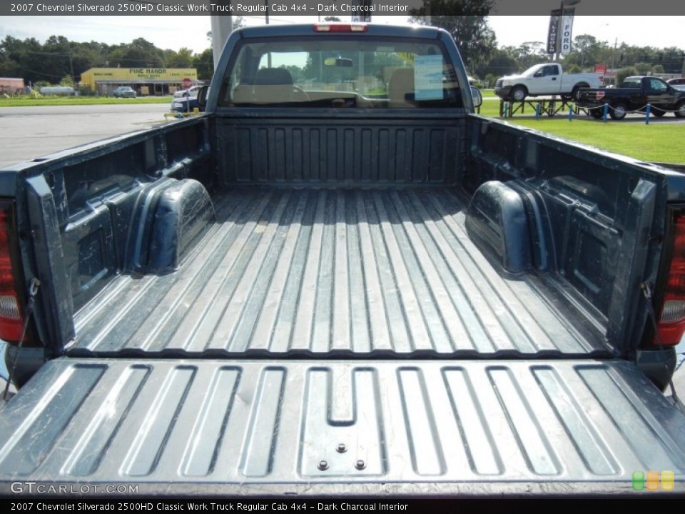 Dark Charcoal Interior Trunk for the 2007 Chevrolet Silverado 2500HD Classic Work Truck Regular Cab 4x4 #70631731