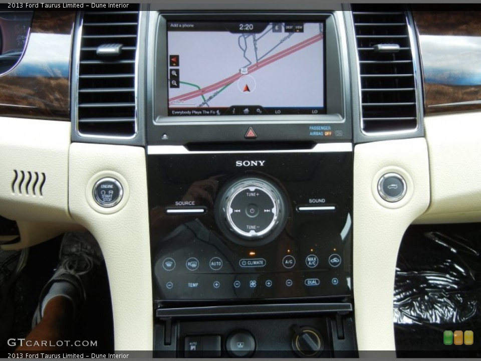 Dune Interior Controls for the 2013 Ford Taurus Limited #70631854