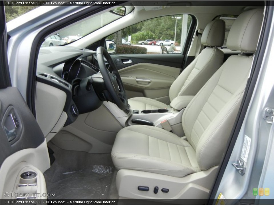 Medium Light Stone Interior Photo for the 2013 Ford Escape SEL 2.0L EcoBoost #70632562