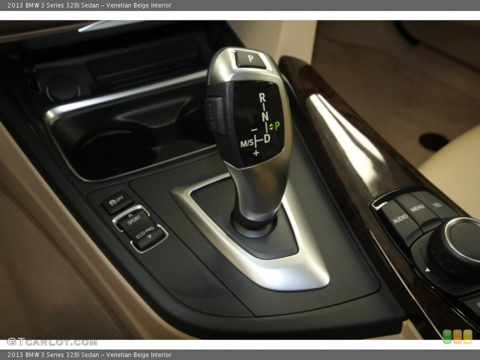 Venetian Beige Interior Transmission for the 2013 BMW 3 Series 328i Sedan #70633321